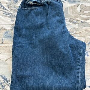 Lee Side Elastic Blue Denim Jeans